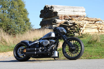 harley davidson fxsb [CULT WERK] – závodní přední spoiler - 0