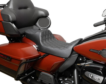 harley davidson touring [DRAG SPECIALTIES] – sedadlo Predator III s prodlouženým dosahem - 0