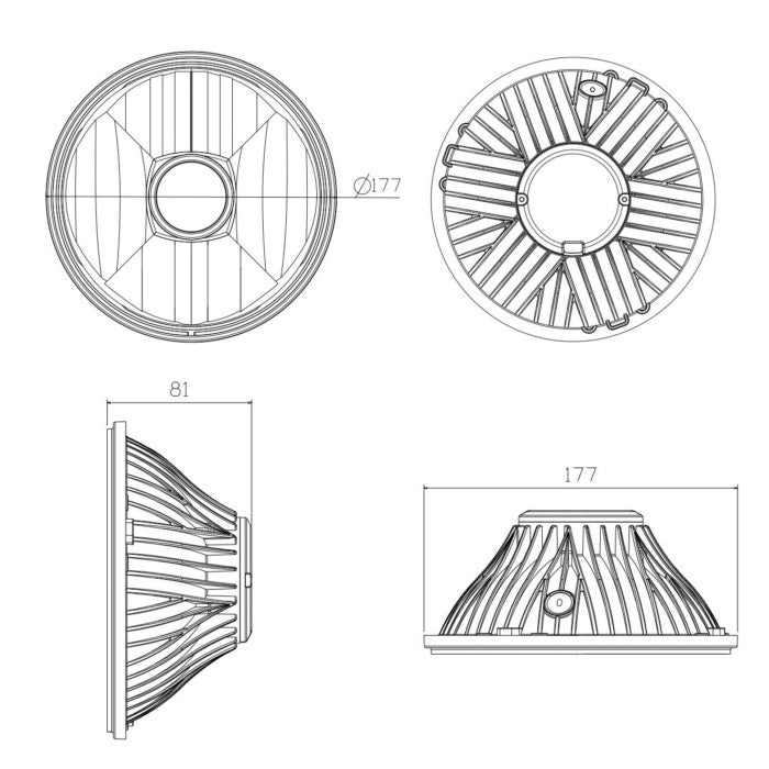 LED-Scheinwerfereinsatz "Hawk"