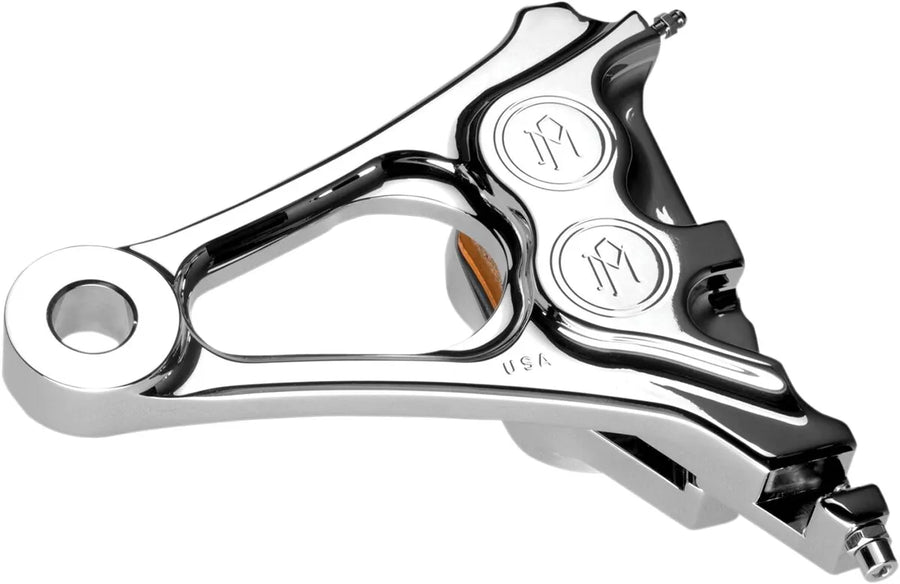 harley davidson fxsts [PERFORMANCE MACHINE (PM)] - Čtyřpístkový brzdový třmen s vrtáním diferenciálu