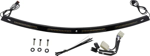 Harley Davidson Flhtcui [VLASTNÍ DYNAMIKA] - Genesis® 4 Dynamic LED Batwing Trim čelního skla