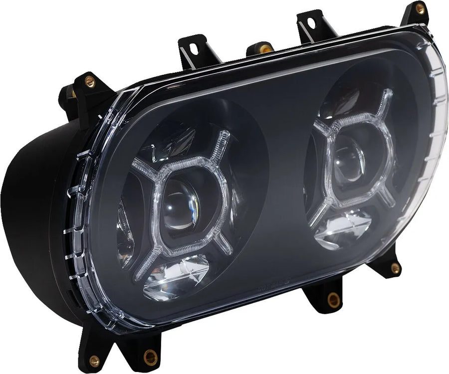 harley davidson fltruse [CUSTOM DYNAMICS] – světlomet Double-X LED