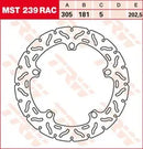 Bmw R 1200 C ABS (0424) [2001-2003, 2005] - Brzdový kotouč pevný kruhový – obrázek 9