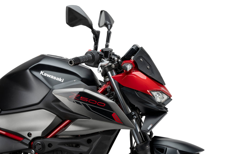 KAWASAKI Z 500 SE [2025] - Nahá kapotáž předního spoileru čelního skla