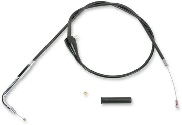 harley davidson flhtcui [DRAG SPECIALTIES] - Černý vinylový kabel plynu/volnoběhu