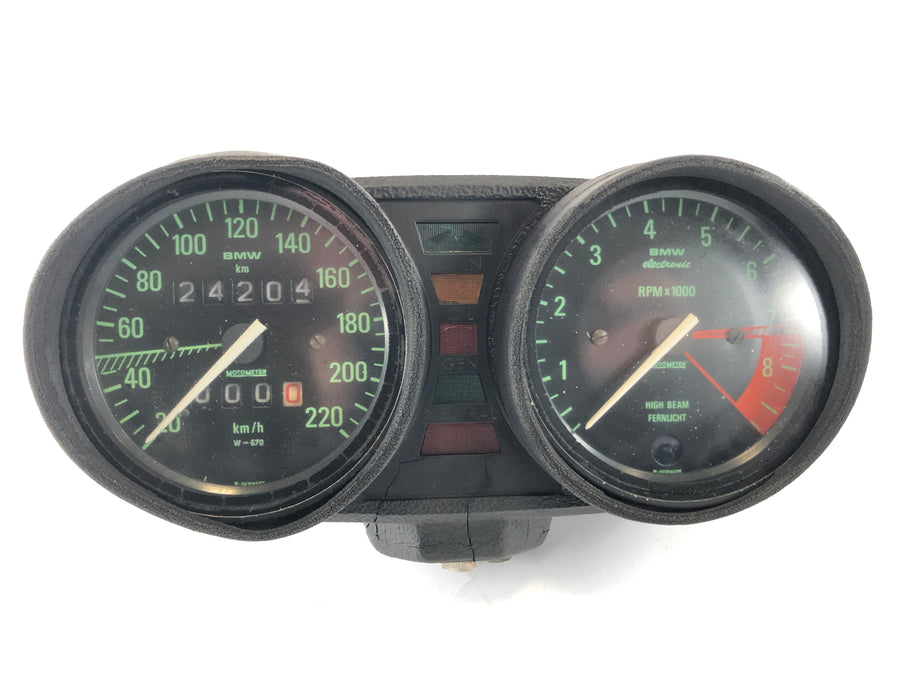 BMW R 100 RT [1979] - Tacho kokpit 24,204 km