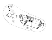 Yamaha XSR 700 [AKRAPOVIC] – Náhradní tlumič