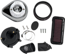 Indian CHALLENGER 108 Dark Horse [2025-2026] - Stealth Luftfilter-Kit mit Abdeckung – Oberfläche: Silber – Bild 1