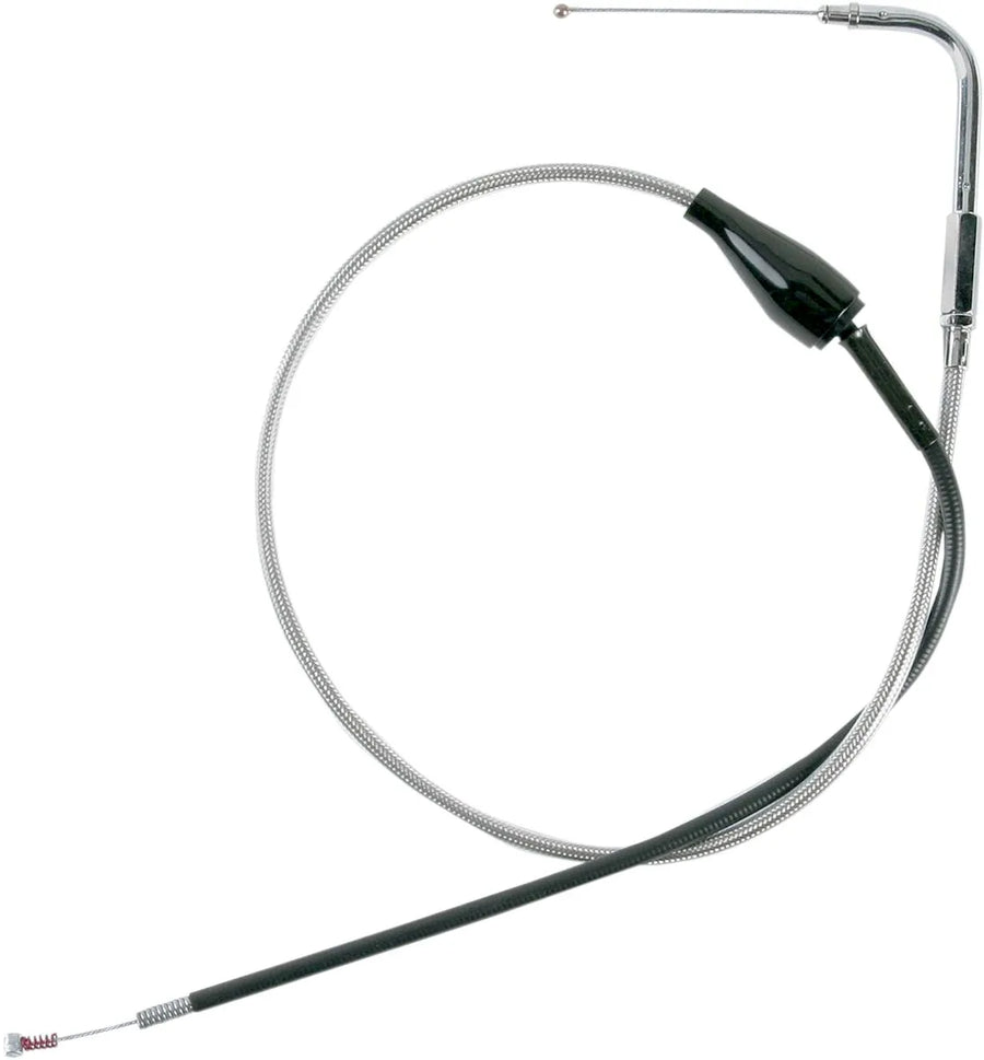 harley davidson flhri [DRAG SPECIALTIES] – Volný kabel opláštěný nerezovou ocelí