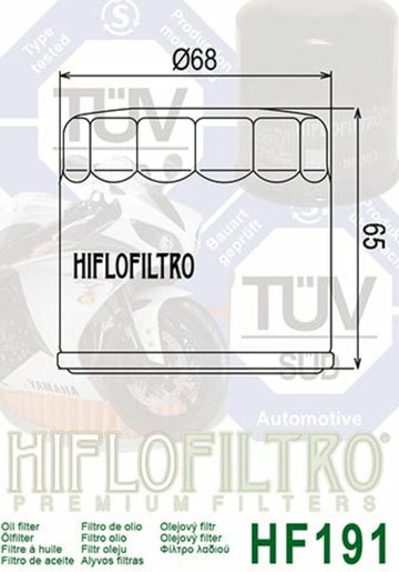 Triumph Daytona 955i [Hiflofiltro] - olejový filtr - 0