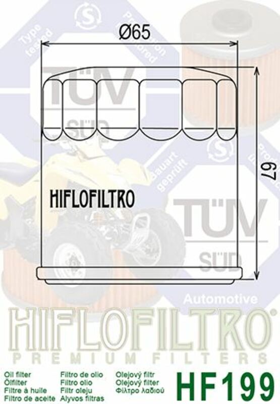 Indian Scout Sixty Scout60 [Hiflofiltro] - olejový filtr