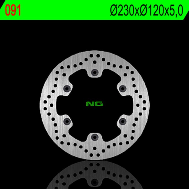 Kawasaki Kle 500 [NG BRAKE DISC] - kulatý tuhý brzdový kotouč