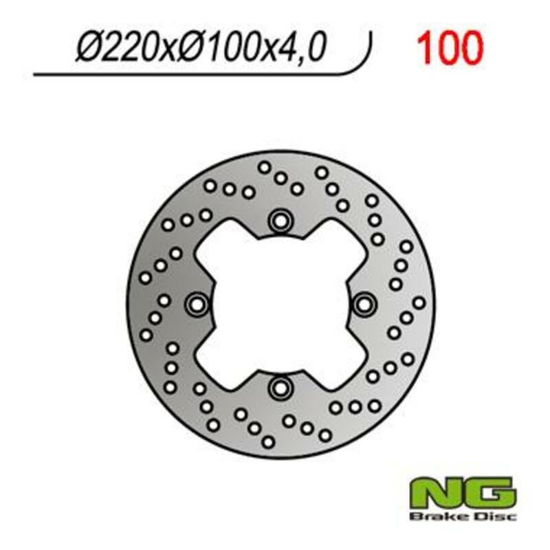 Kawasaki Z 1000 [NG BRAKE DISC] - kulatý tuhý brzdový kotouč