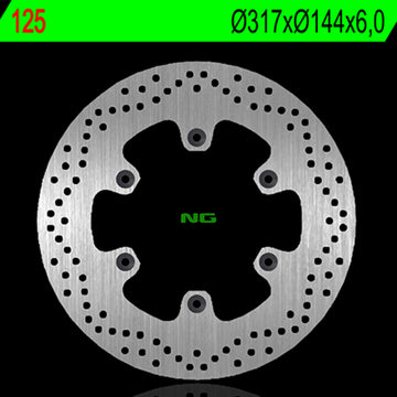 Ktm Sx 250 [NG BRAKE DISC] - kulatý tuhý brzdový kotouč