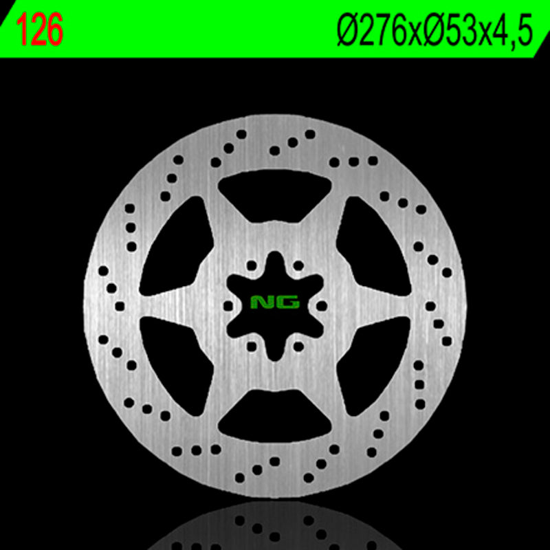 Honda Ntv 650 [NG BRAKE DISC] - kulatý pevný brzdový kotouč