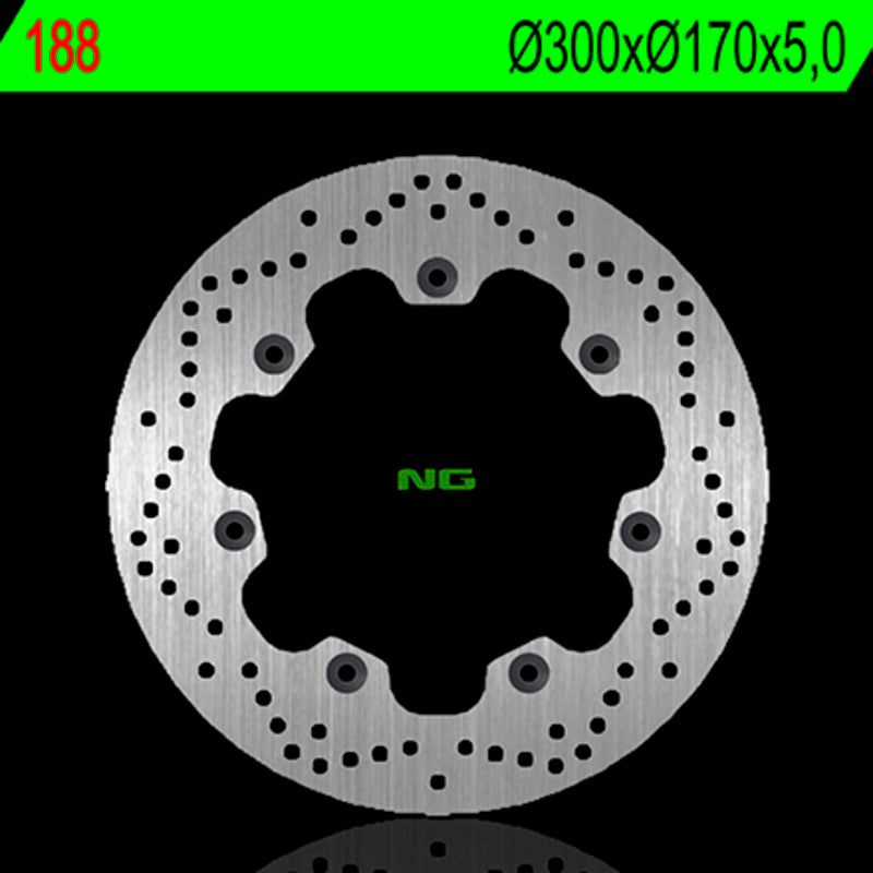 Kawasaki Gpz 1100 [NG BRAKE DISC] - kulatý tuhý brzdový kotouč