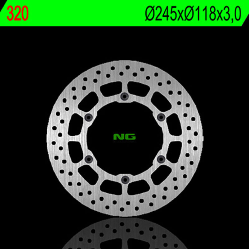 Yamaha Yz 426 [NG BRAKE DISC] - kulatý pevný brzdový kotouč