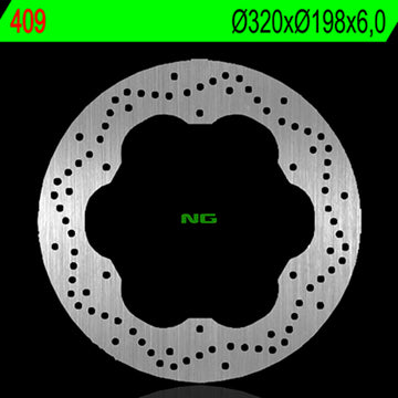 Yamaha Xj 6 [NG BRAKE DISC] - kulatý pevný brzdový kotouč