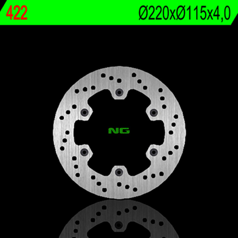 Yamaha Tdr [NG BRAKE DISC] - kulatý pevný brzdový kotouč
