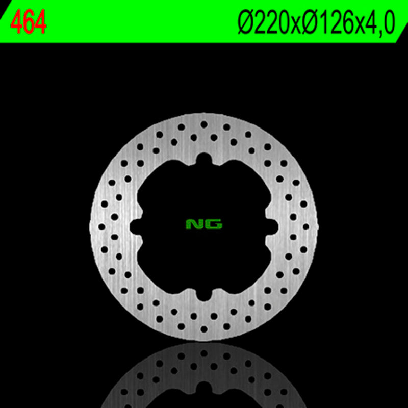 Husqvarna Te 570 H6 [NG BRAKE DISC] - kulatý pevný brzdový kotouč