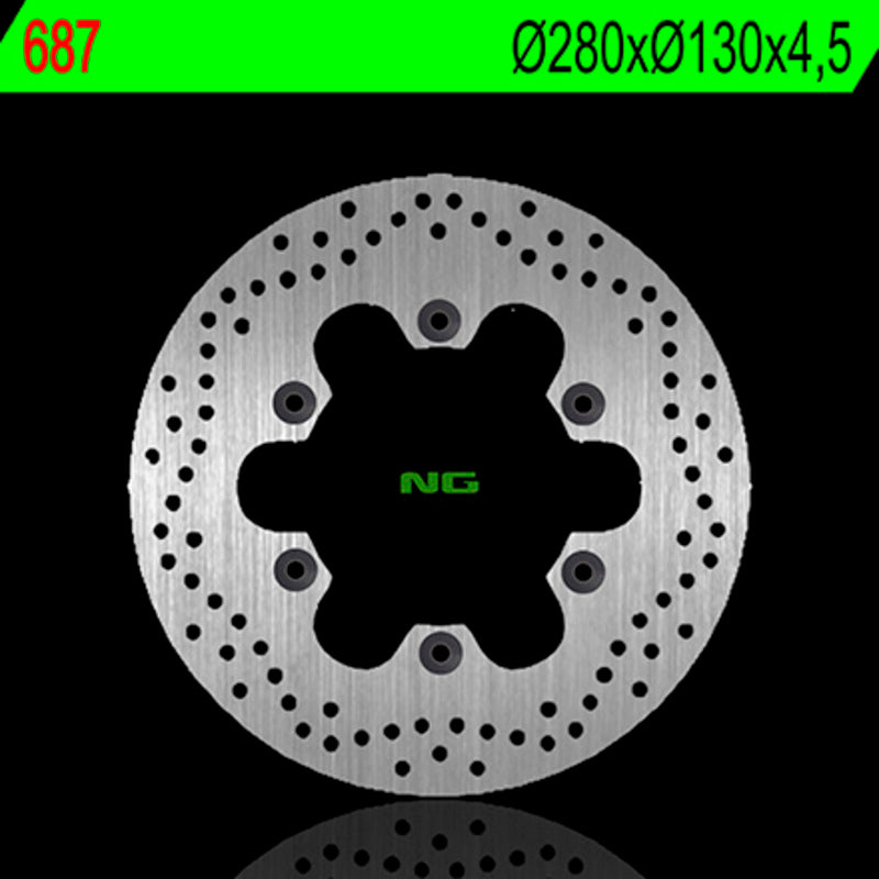 Kawasaki Gpz 1100 [NG BRAKE DISC] - kulatý tuhý brzdový kotouč