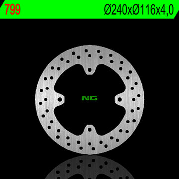 Kawasaki Kx 250 [NG BRAKE DISC] - kulatý tuhý brzdový kotouč
