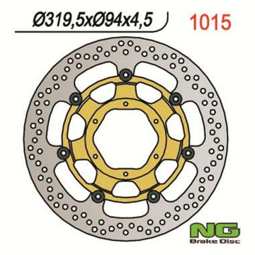 Honda Vtr 1000 [NG BRAKE DISC] - kulatý plovoucí brzdový kotouč