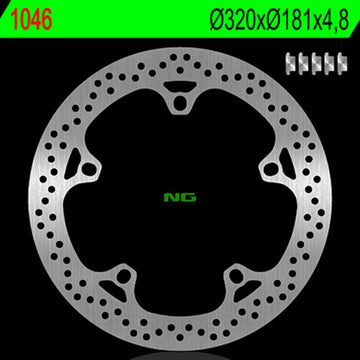 Bmw R Ninet Urban S [NG BRAKE DISC] - kulatý tuhý brzdový kotouč