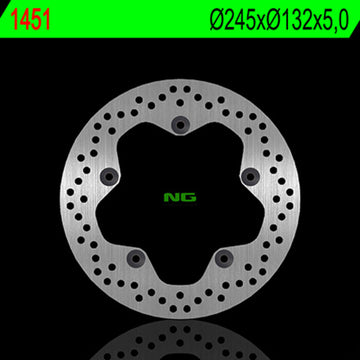 Yamaha Tracer 700 [NG BRAKE DISC] - kulatý pevný brzdový kotouč