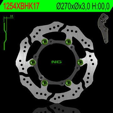 Ktm 520 Exc [NG BRAKE DISC] - Vlnový plovoucí brzdový kotouč