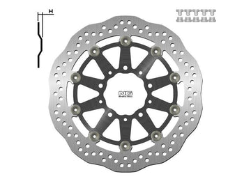 Kawasaki Versys 650 [NG BRAKE DISC] - Vlnový plovoucí brzdový kotouč