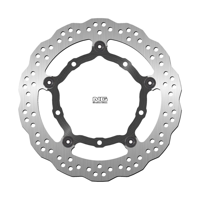 Yamaha Ténéré 700 Rally [NG BRAKE DISC] - vlnitý plovoucí brzdový kotouč