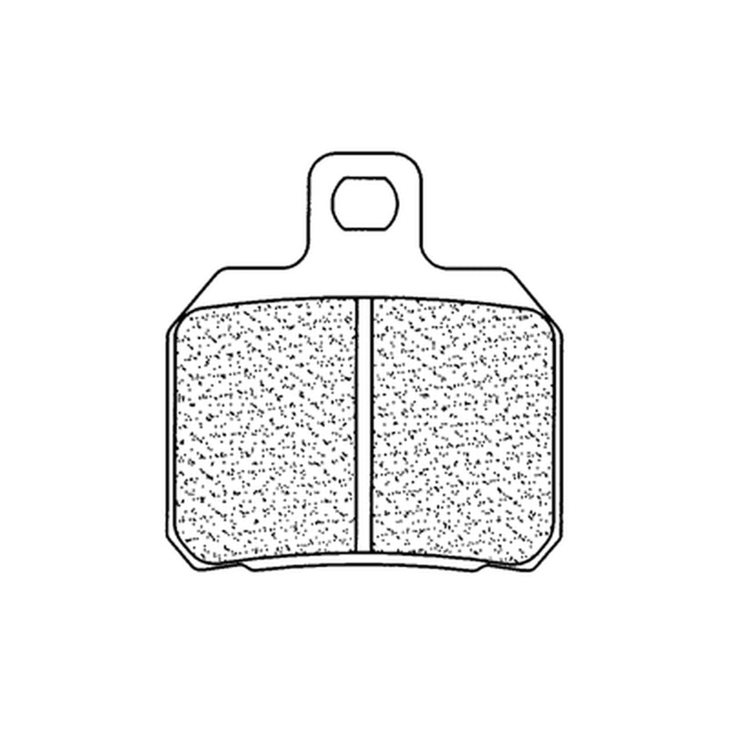 Indián pro 1200 FR1200 [CL brzdy] - závodní brzdové destičky Sintermetal - 2827RX3
