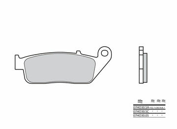 Triumph Tiger 885i [Brembo] - brzdové destičky