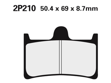 Tracer Yamaha 9 GT RN76 [nissin] - brzdové destičky