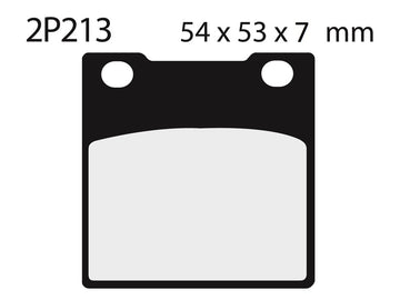 Suzuki RG 250 GAMMA [Nissin] - Semi -Metalické brzdové destičky