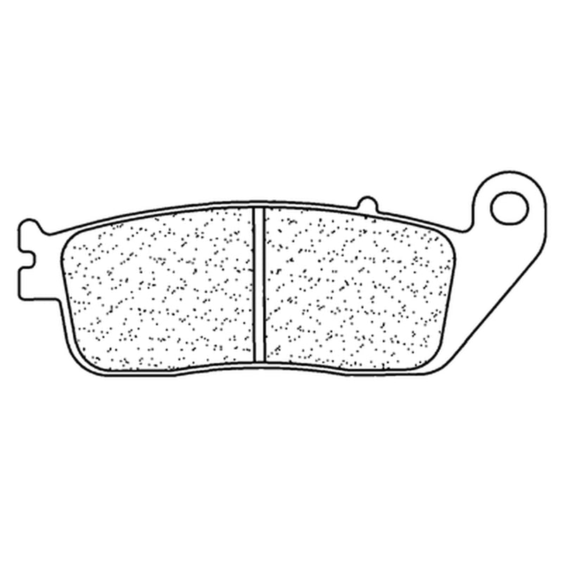 Honda Ntv 650 [CL BRAKES] - Závodní slinuté kovové brzdové destičky - 2256C60