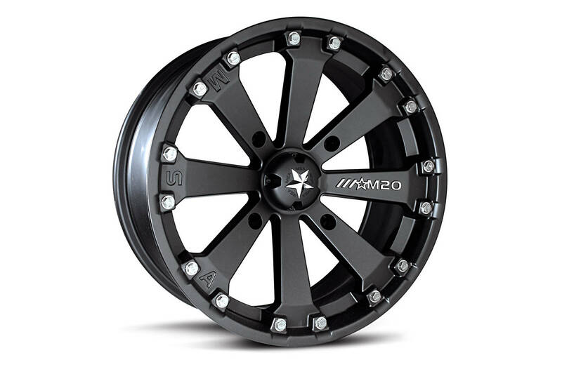 Yamaha Kodiak 400 [MSA WHEELS] - M20 Kore Utility Rim - černý 14x7