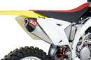 SUZUKI RM Z 450 [2008-2017] - Náhradní tlumič Yoshimura USA RS4 nerez/hliník karbonová koncovka Suzuki RM-Z450