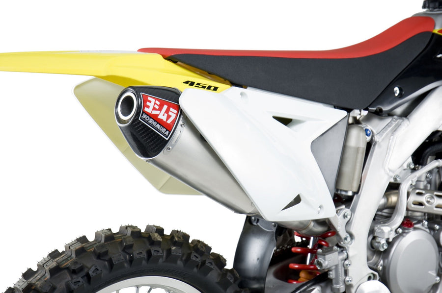 SUZUKI RM Z 450 [2008-2017] - Náhradní tlumič Yoshimura USA RS4 nerez/hliník karbonová koncovka Suzuki RM-Z450