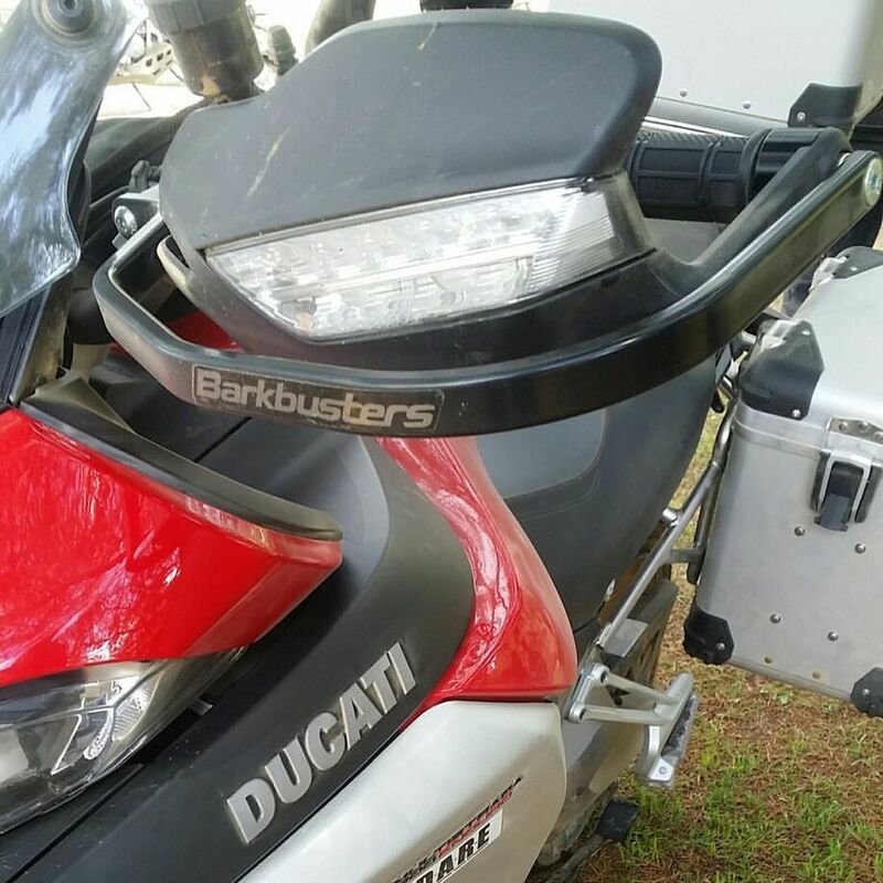Ducati Multistrada 1260 [BARKBUSTERS] - Hardwarová sada dvoubodový nástavec Černá Ducati