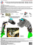 Honda CB 650 F ABS RC75 [2014-2016] - NUMMERNHALTER ACCESS DESIGN HONDA CB650F
