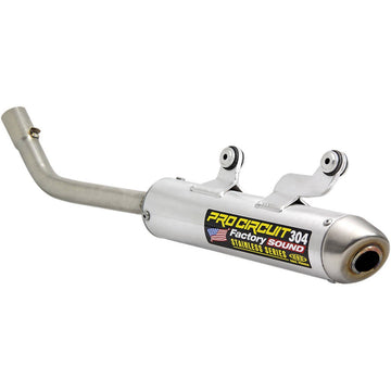 HUSQVARNA TC 250 [2014-2015] - 2-Takter-Schalldämpfer 304 PRO CIRCUIT, gebürstetes Aluminium KTM EXC/SX250
