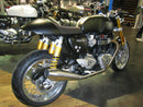 Triumph Thruxton 1200 [PŘÍSTUPOVÝ DESIGN] - držák SPZ podběh černý Triumph Thruxton 1200