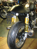 Triumph Thruxton 1200 [PŘÍSTUPOVÝ DESIGN] - držák SPZ podběh černý Triumph Thruxton 1200