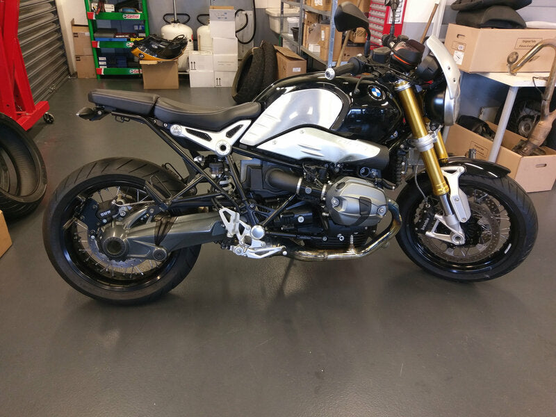 Bmw R Ninet Racer [Přístupový design] - spodní část sedadla černá BMW R Nine T1200