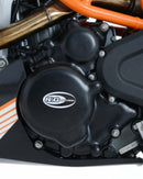 Ktm RC 390 ABS [2014-2016] - Ochranný kryt levého krytu motoru černý KTM 390 Duke