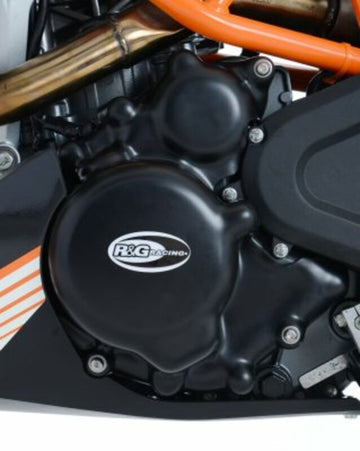 Ktm RC 390 ABS [2014-2016] - Ochranný kryt levého krytu motoru černý KTM 390 Duke