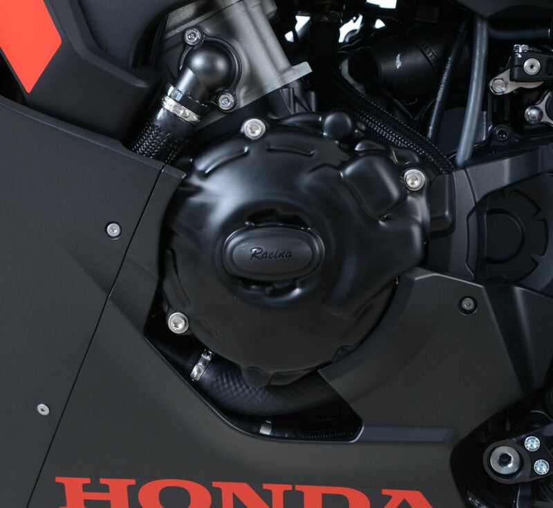Honda CBR 1000 RR FIREBLADE ABS SC77 [2017-2019] - Ochranný kryt levého krytu klikové skříně řady Race Černá Honda CBR1000RR