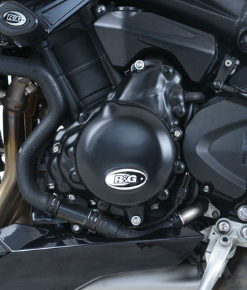 Triumph DAYTONA MOTO2 765 [2019-2020] - chránič levého krytu klikové skříně černý Triumph